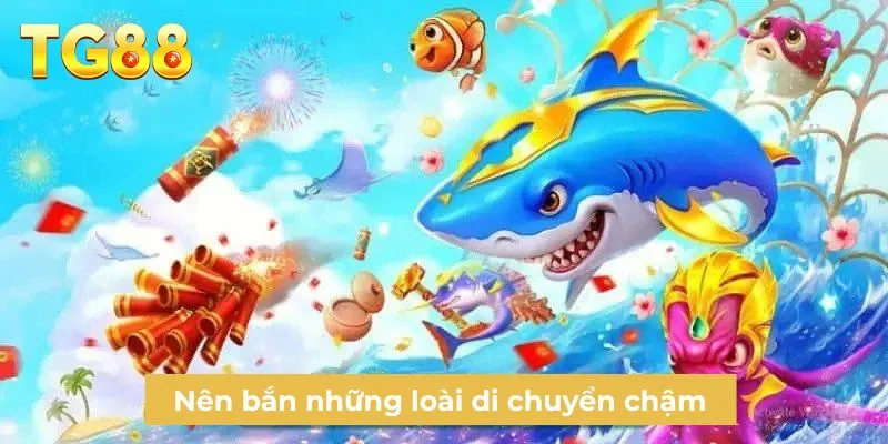 Nên bắn những loài di chuyển chậm